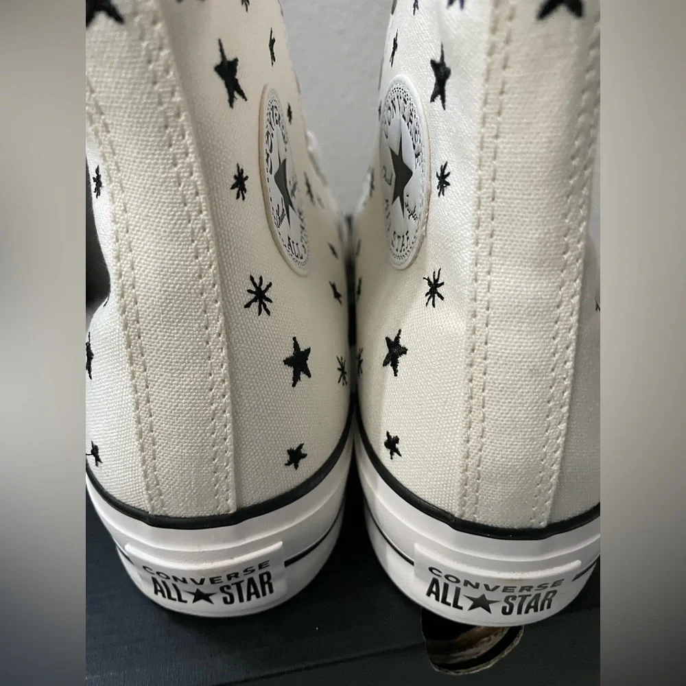 Converse Chuck Taylor All Star Lift Crystal Energy Egret High Top Platform Shoes_6